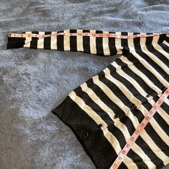🍂NWOT Striped cardigan🍁 - Picture 8 of 9